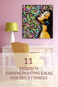 Canvas Painting Ideas For Tricky Spaces | Wall Art Prints