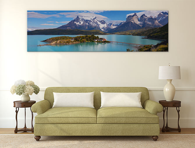 Styling Panoramic Photography At Home | Wall Art Prints