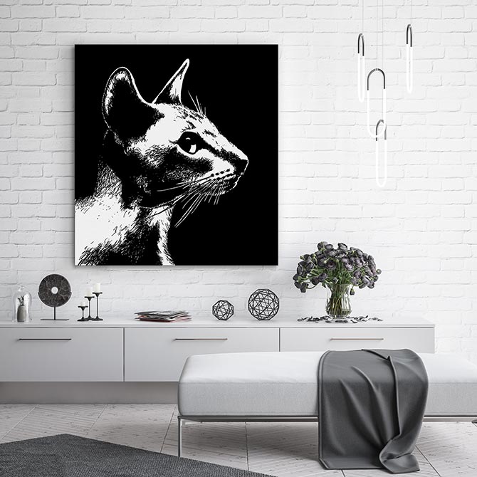 Purrfect cat art to get your claws into | Wall Art Prints